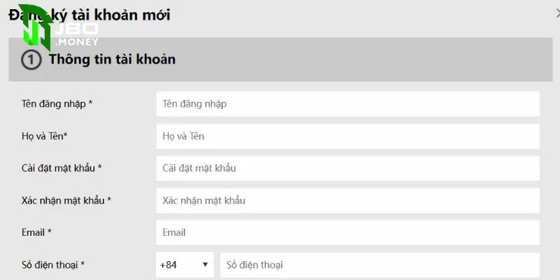 Đăng Ký Đại Lý JBO - Hợp Tác Kinh Doanh, Nhận Hoa Hồng 3 Thông tin bạn cần cung cấp khi mở tài khoản đại lý